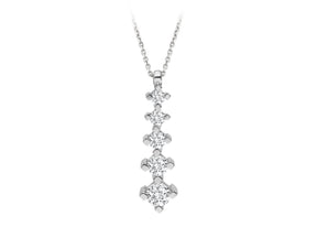 Collier cinquième diamant