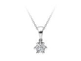 0.50 Carat Diamond Solitaire Necklace