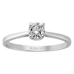 Bague solitaire diamant 0,36 carat
