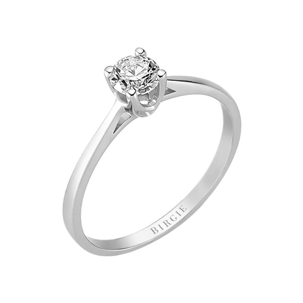 Bague solitaire diamant 0,36 carat