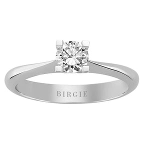Bague solitaire diamant 0,47 carat