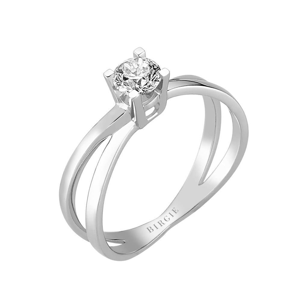 Bague solitaire diamant 0,47 carat