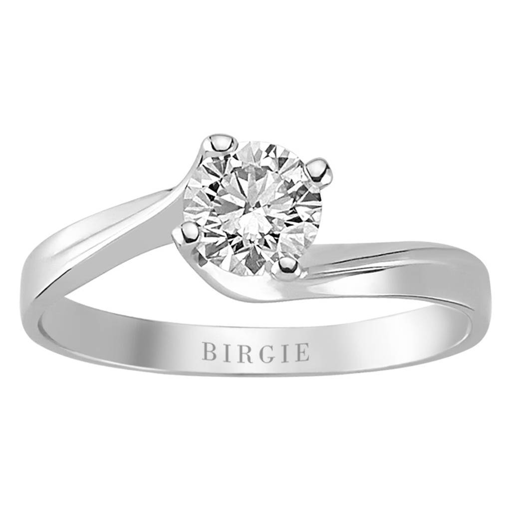 Bague solitaire diamant 0,51 carat