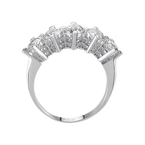Bague de fiançailles 5 pierres diamant 1,70 carat