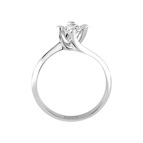 Bague solitaire diamant 0,40 carat