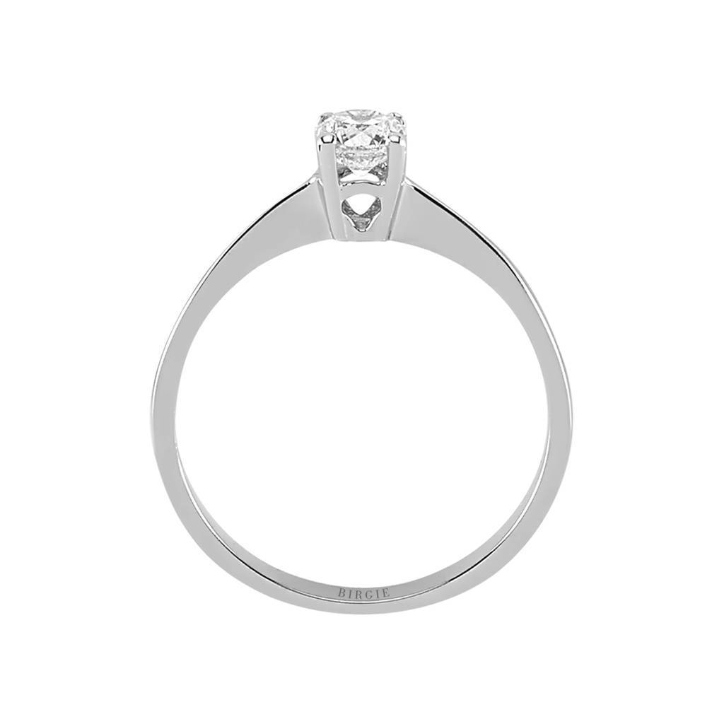 Bague solitaire diamant 0,29 carat
