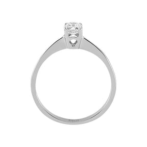 Bague solitaire diamant 0,29 carat