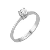 Bague solitaire diamant 0,29 carat