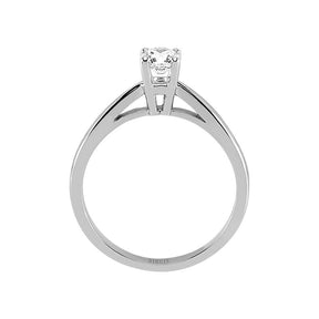 Bague solitaire diamant 0,41 carat