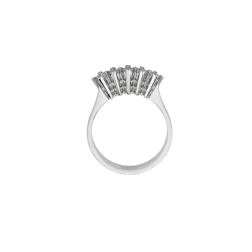 Bague de fiançailles 5 pierres diamant 0,31 carat