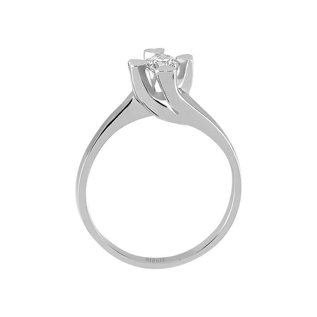 Bague solitaire diamant 0,30 carat