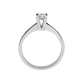 Bague solitaire diamant 0,30 carat