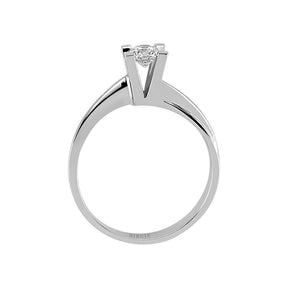 Bague solitaire diamant 0,31 carat