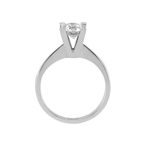 Bague solitaire diamant 0,65 carat