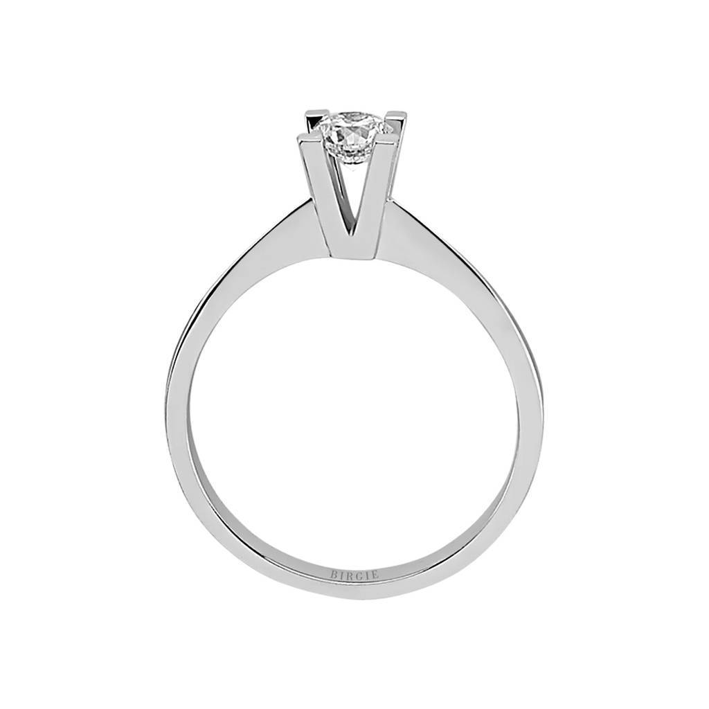 Bague solitaire diamant 0,31 carat