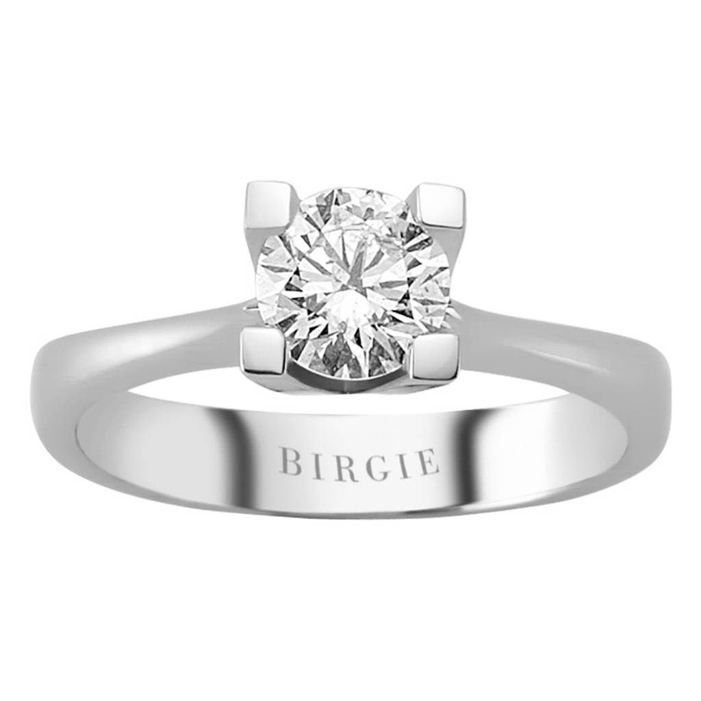 Bague solitaire diamant 0,60 carat
