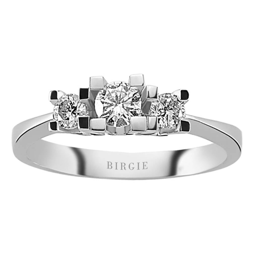 Bague Trilogie Diamant 0,40 Carat