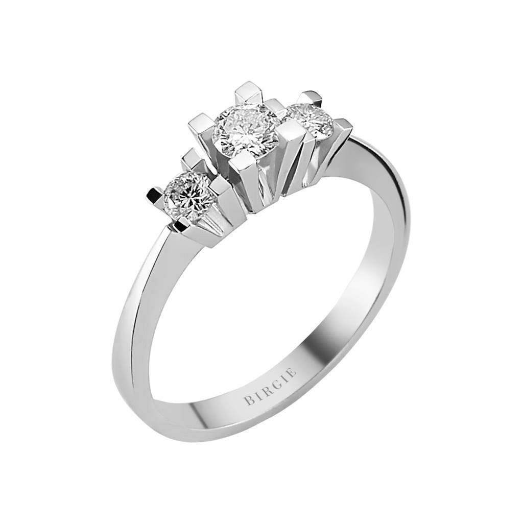 Bague Trilogie Diamant 0,40 Carat