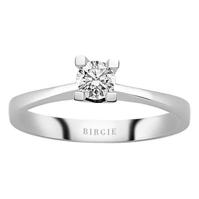 Bague solitaire diamant 0,30 carat