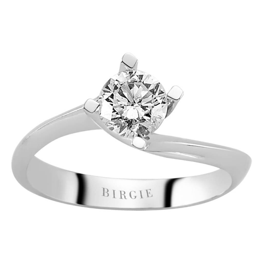 Bague solitaire diamant 0,73 carat