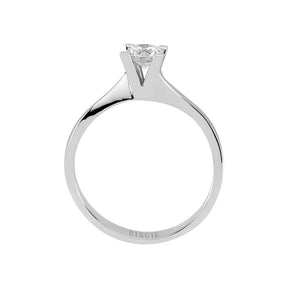 Bague solitaire diamant 0,36 carat