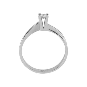 0.10 carat solitaire diamond ring