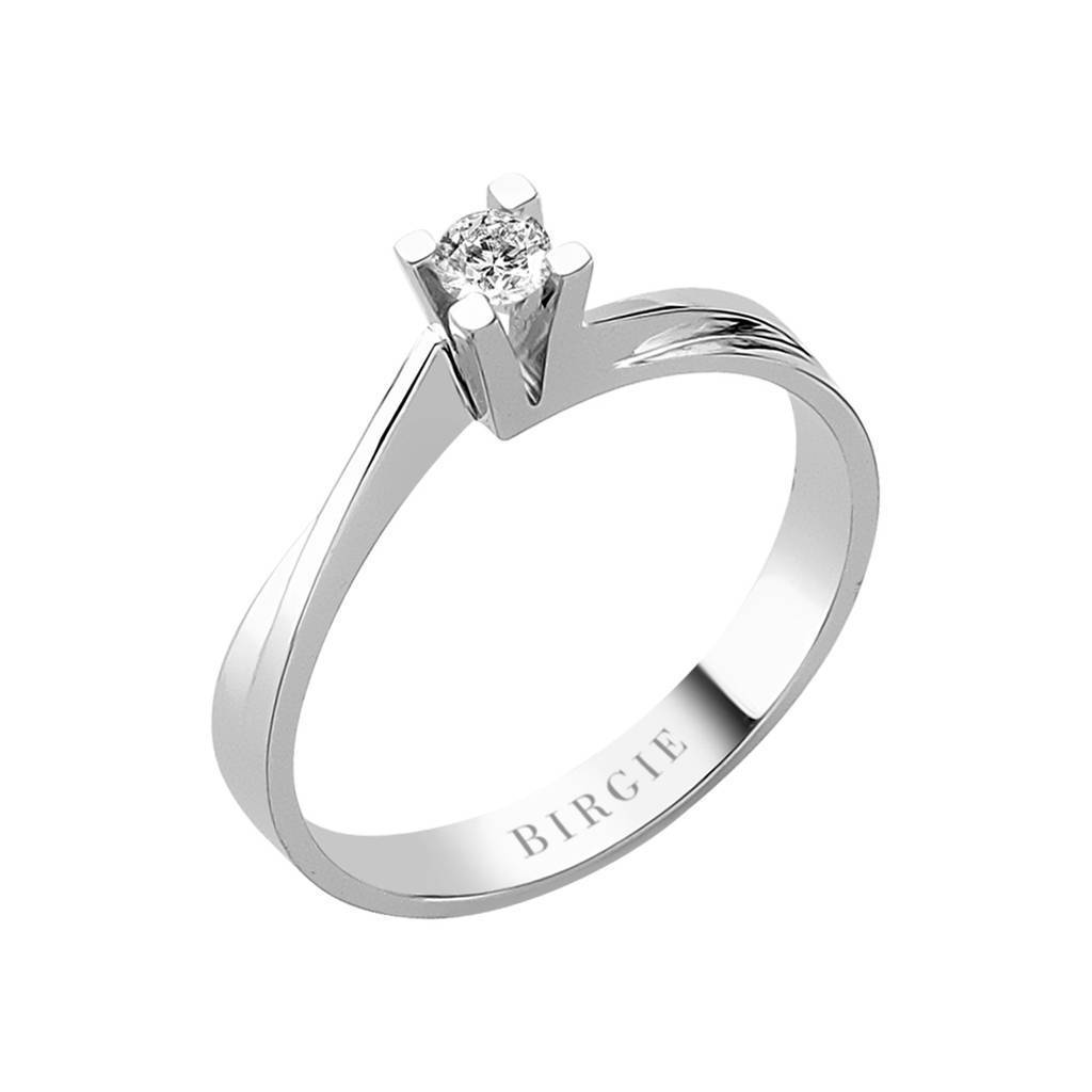 0.10 carat solitaire diamond ring