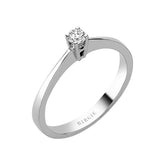 Bague diamant solitaire 0,11 carat