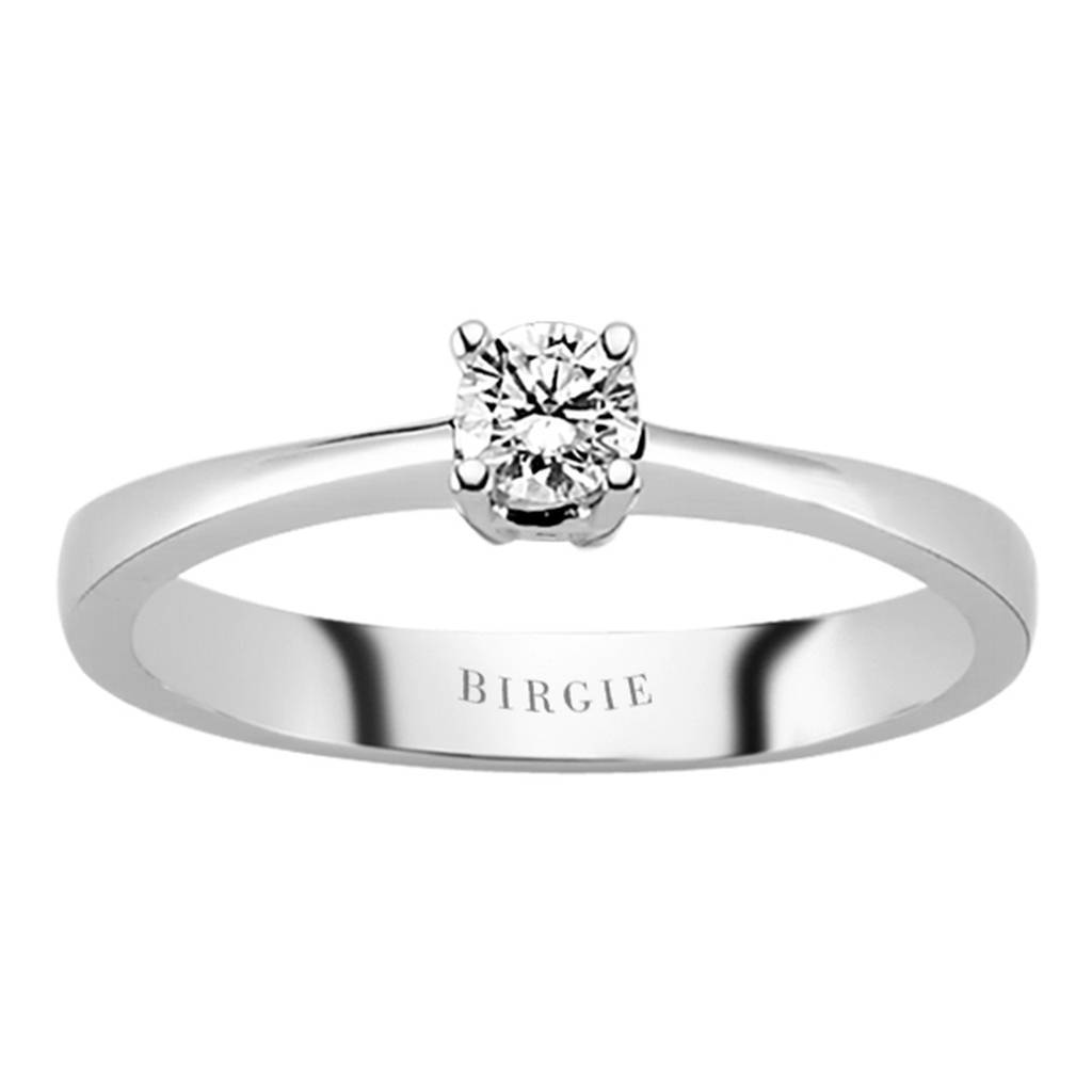 0.19 Carat Diamond Solitaire Ring