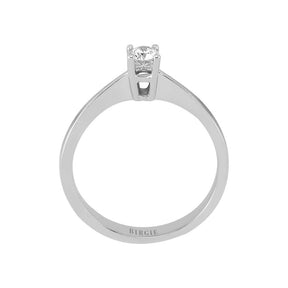 0.19 Carat Diamond Solitaire Ring