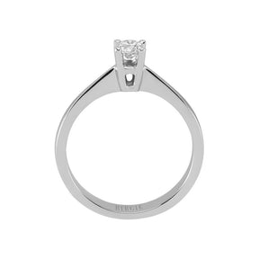 Bague solitaire diamant 0,24 carat