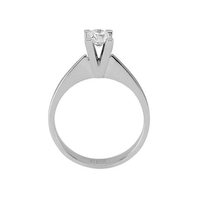 Bague solitaire diamant 0,40 carat