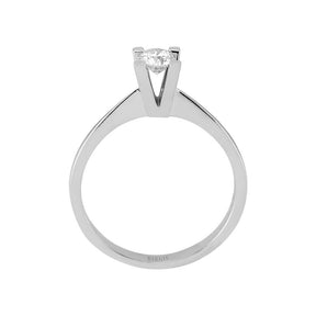 Bague solitaire diamant 0,28 carat