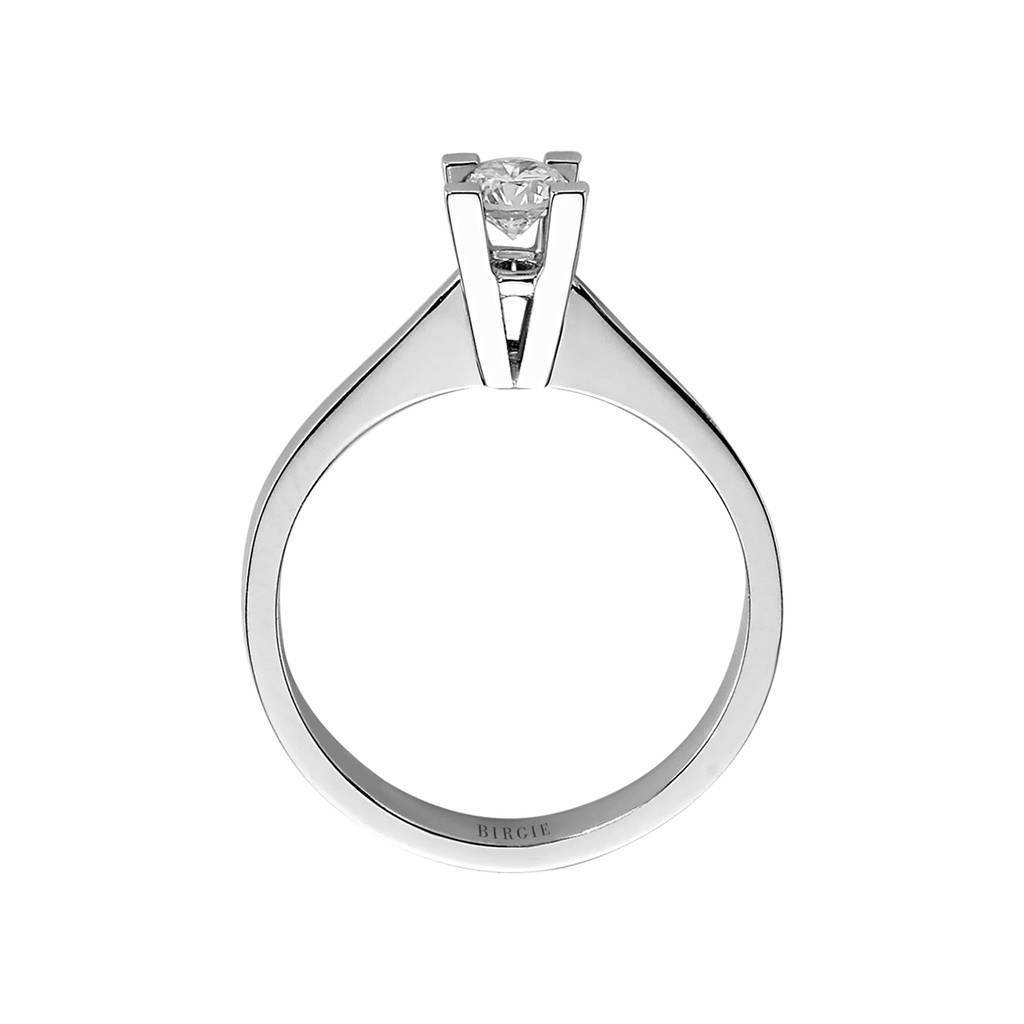 Bague solitaire diamant 0,30 carat