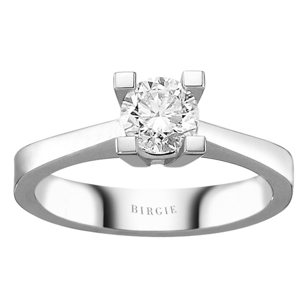 Bague solitaire diamant 0,71 carat