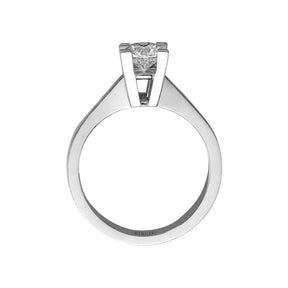 Bague solitaire diamant 0,71 carat