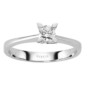 Bague solitaire diamant 0,25 carat
