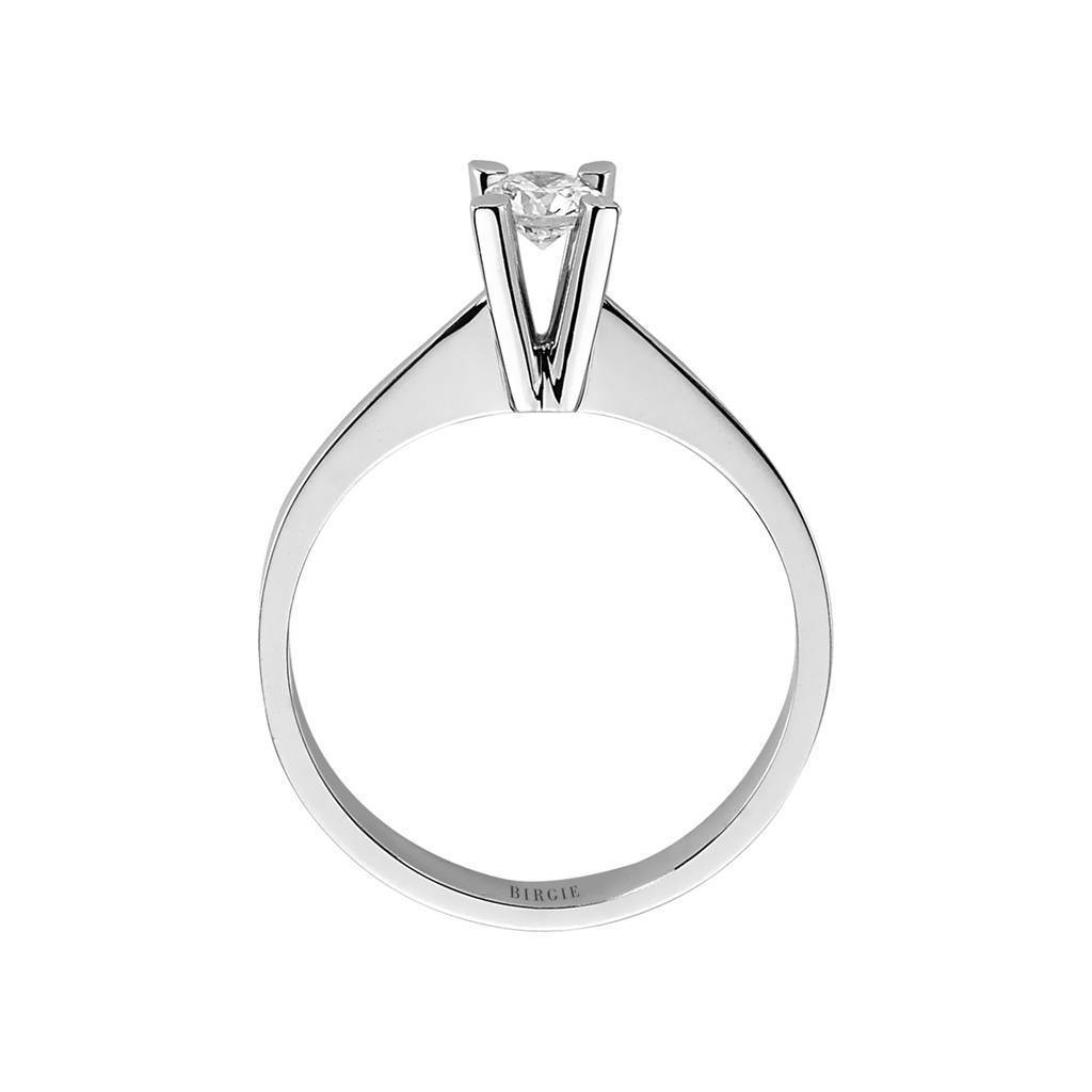 Bague solitaire diamant 0,25 carat