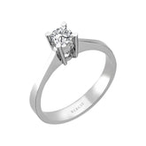 Bague solitaire diamant 0,31 carat