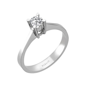 Bague solitaire diamant 0,31 carat
