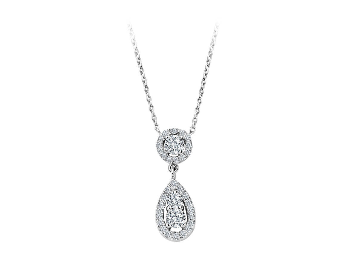 Diamond Drop Necklace