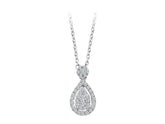 Diamond Love Drop Necklace