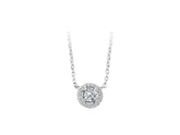 Diamond Solitaire Necklace
