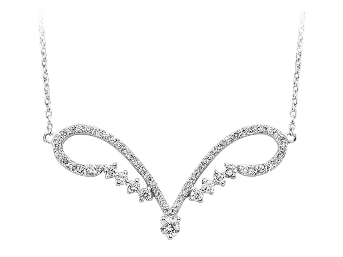 Collier couronne de diamants