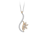 Collier perce-neige en diamant