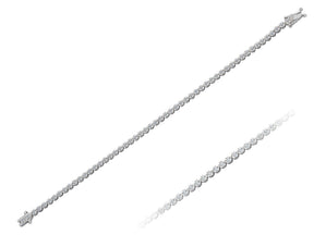 1.80 total carat diamond tennis bracelet