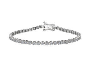 1.80 total carat diamond tennis bracelet