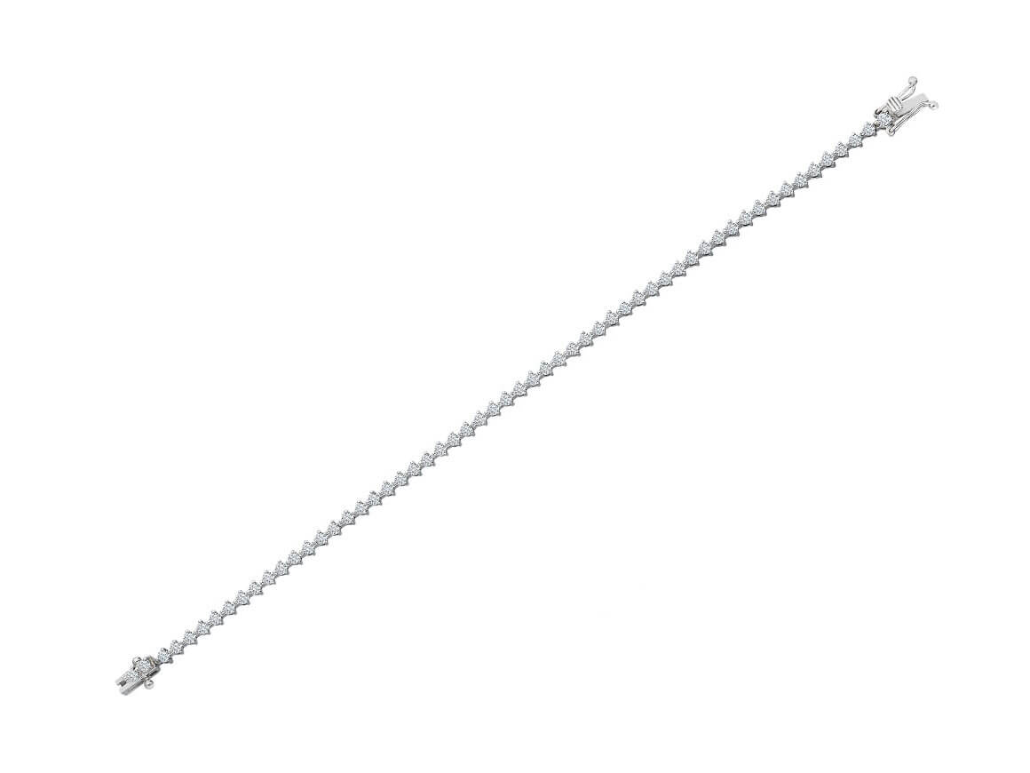 1.70 total carat diamond tennis bracelet