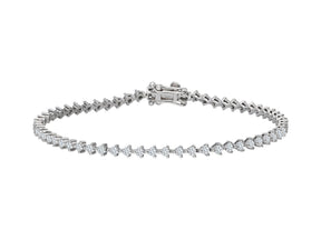 1.70 total carat diamond tennis bracelet