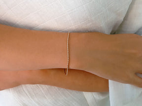 0.67 total carat diamond tennis bracelet